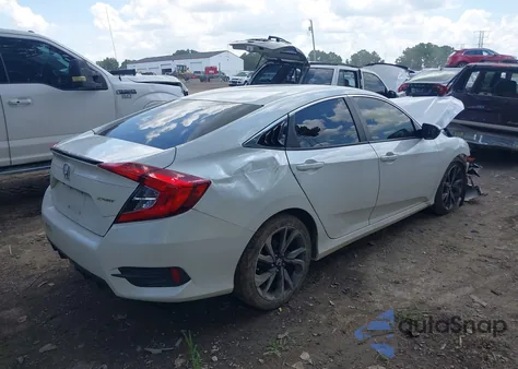 2020 Honda Civic Sport from USA, damaged, VIN 2HGFC2F8XLH537065